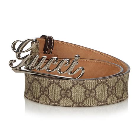 cintura gucci supreme|gucci leather belt.